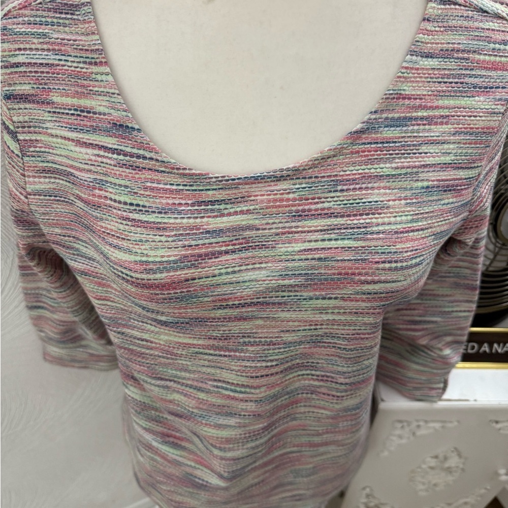 Talbots Vibrant Knit Top